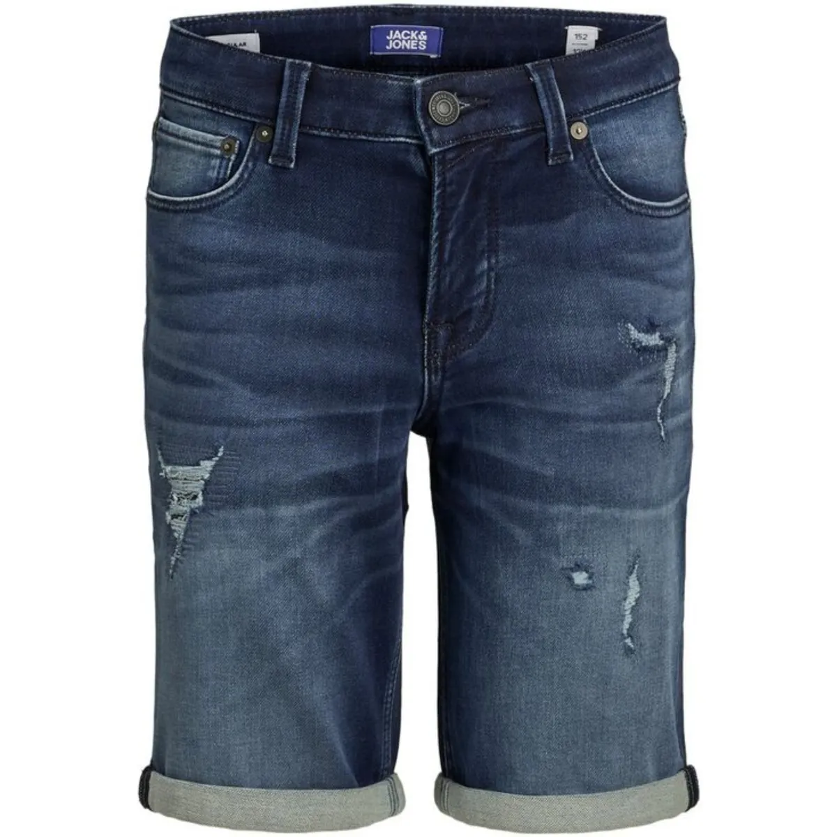 12167644 JJIRICK JJICON SHORTS GE 007 IK STS JR BLUE DENIM