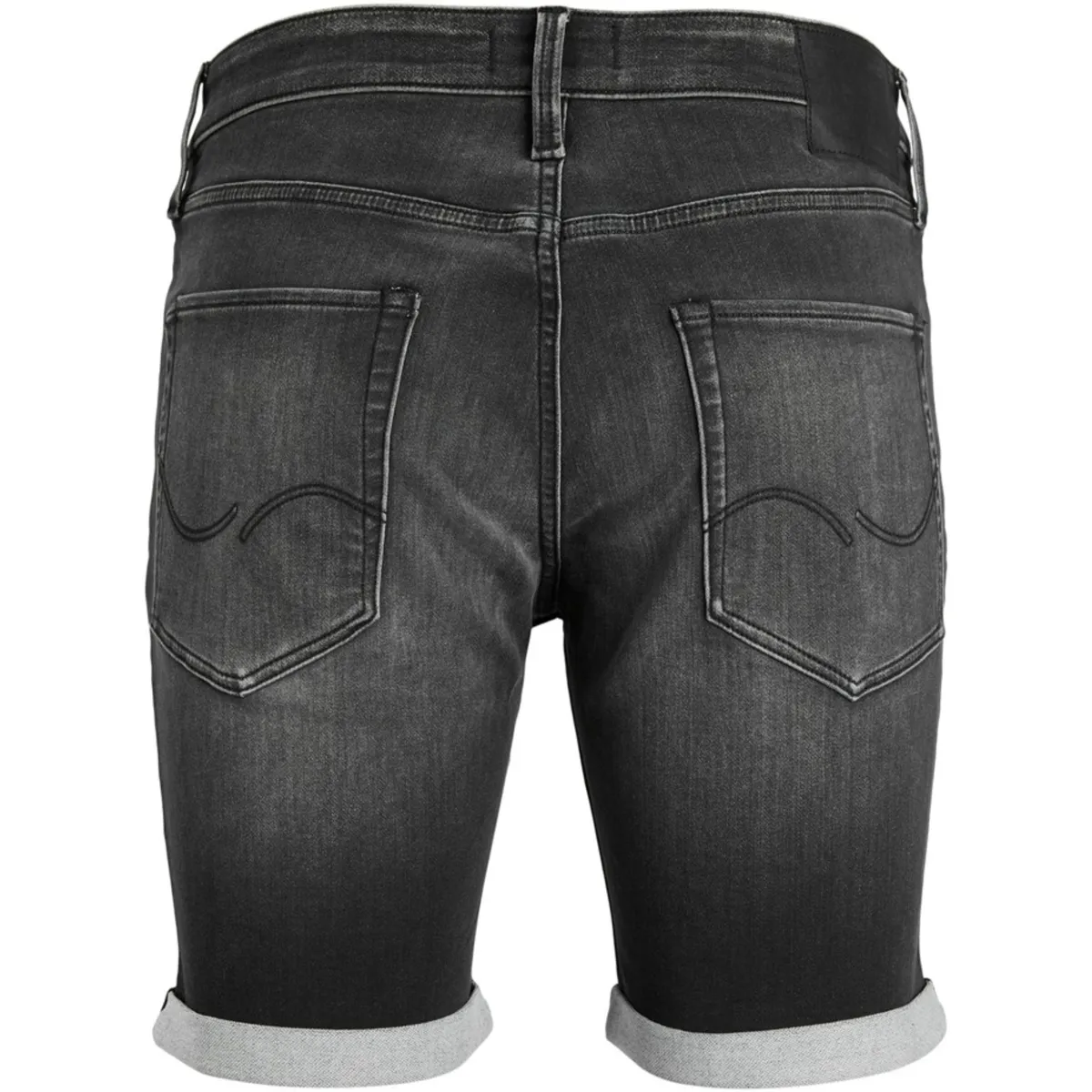 12223681 JJIRICK JJICON SHORTS GE 612 I.K SN BLACK DENIM