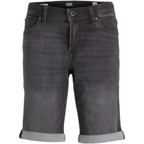 12224577 JJIRICK JJIORG SHORTS GE 612 I.K SN JNR BLACK DENIM