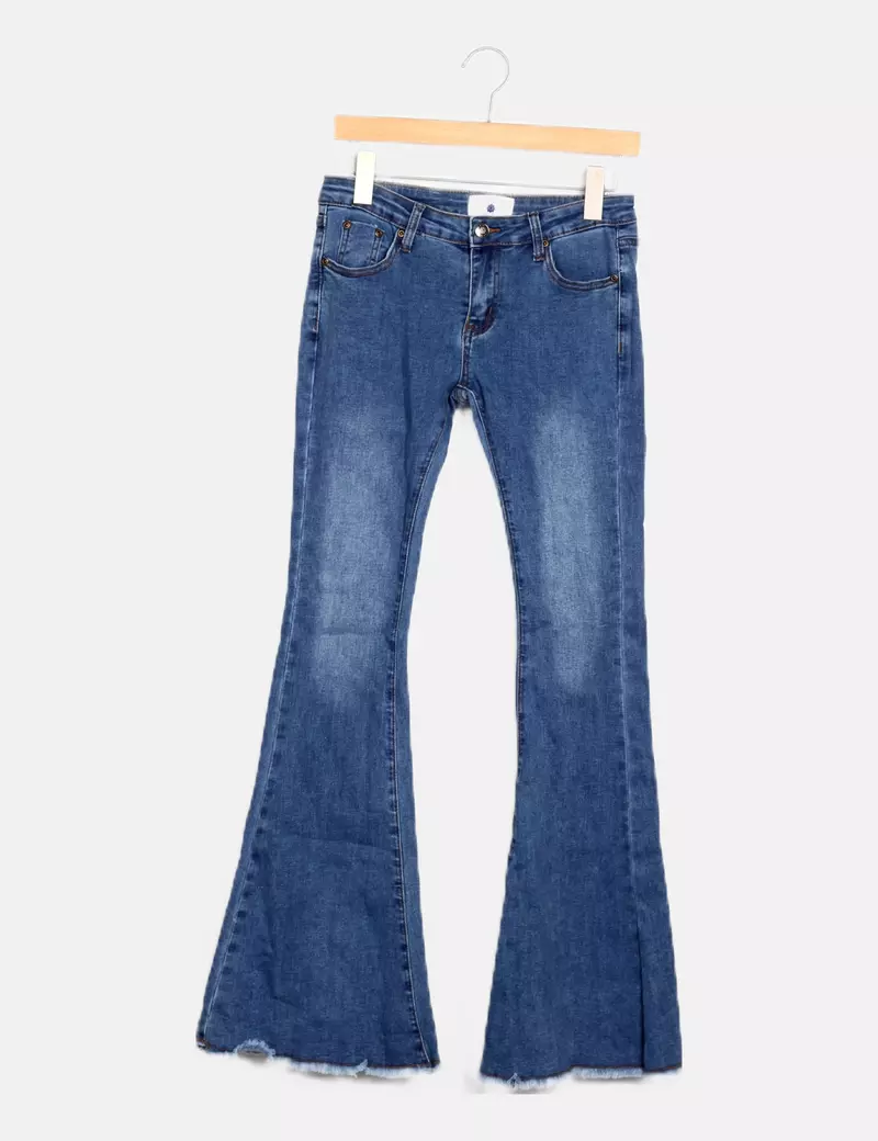 AC FOR AG Jeans denim azul flare