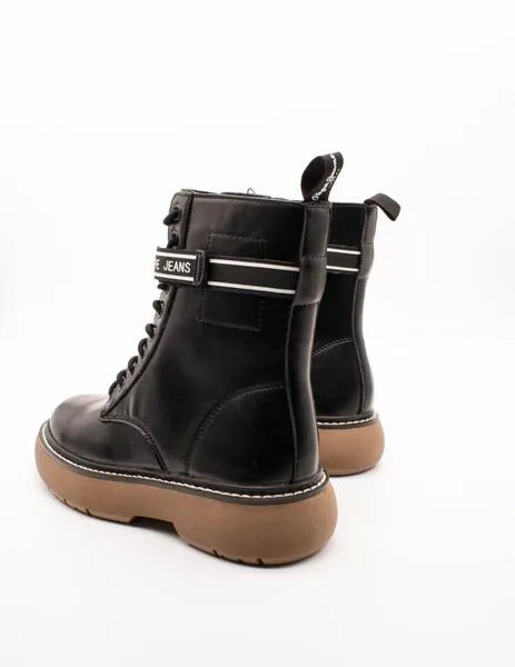 Botín  Pepe Jeans PLS50503-999 Yoko Fact Black de Mujer