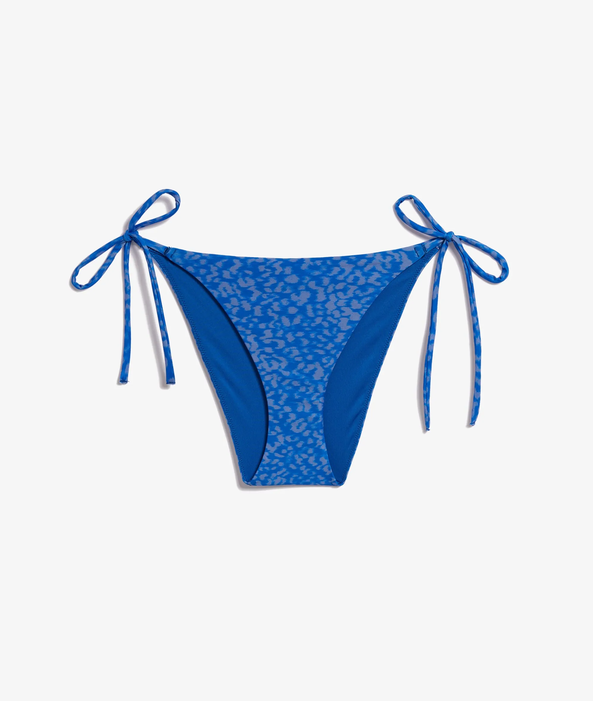 Braguita bikini brasileña estampado leopardo ROSALIA IMP BLEU VERT - ETAM