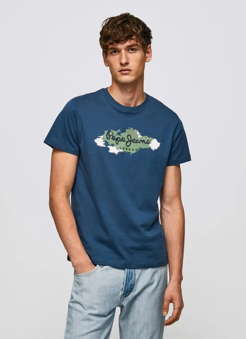 Camisetas Pepe Jeans para Hombre RAFFAEL Jarman Blue