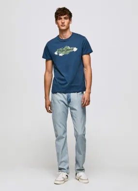 Camisetas Pepe Jeans para Hombre RAFFAEL Jarman Blue