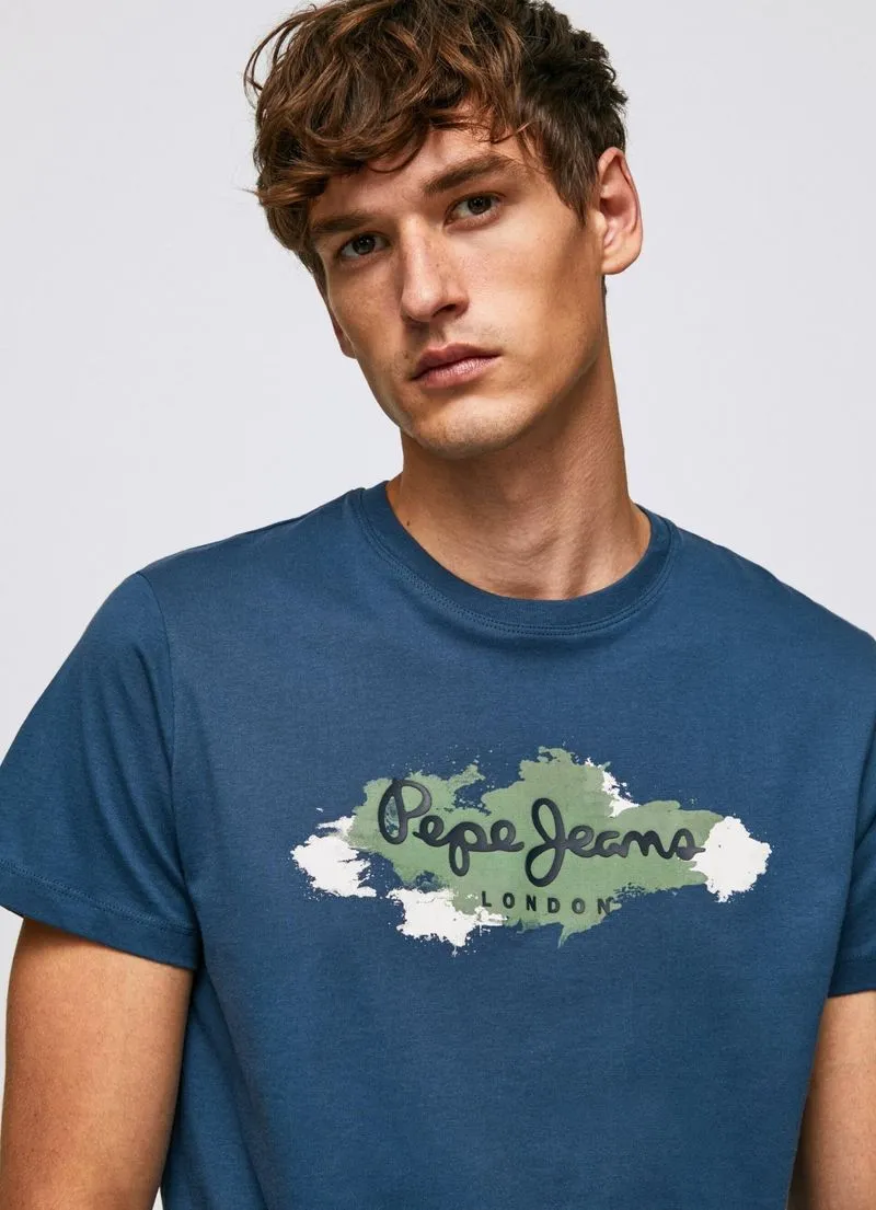 Camisetas Pepe Jeans para Hombre RAFFAEL Jarman Blue