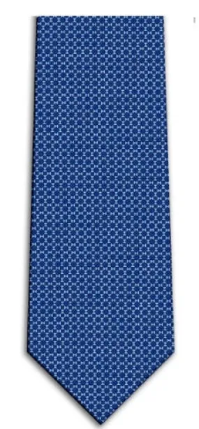 CORBATA JUEGO DE CUADROS AZULES