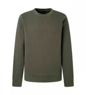 Jersey Am Embossed Crew verde