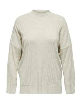 Jersey Only CarmakomaNew beige de punto fino para mujer