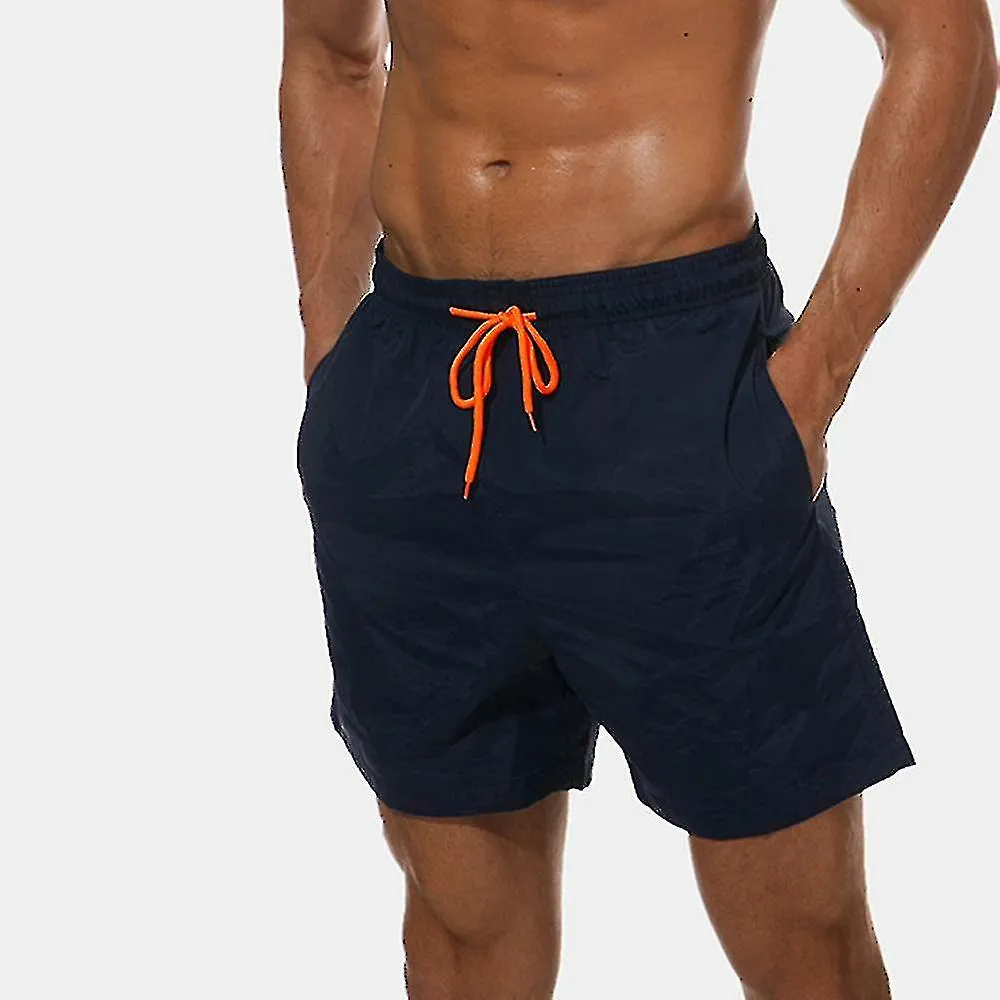 Men's Swim Trunks Quick Dry Beach Shorts With Pockets