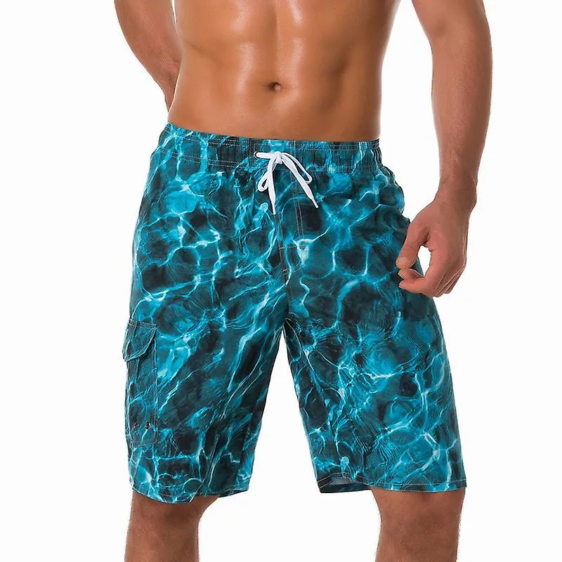 Men's Swim Trunks Quick Dry Shorts With Pockets