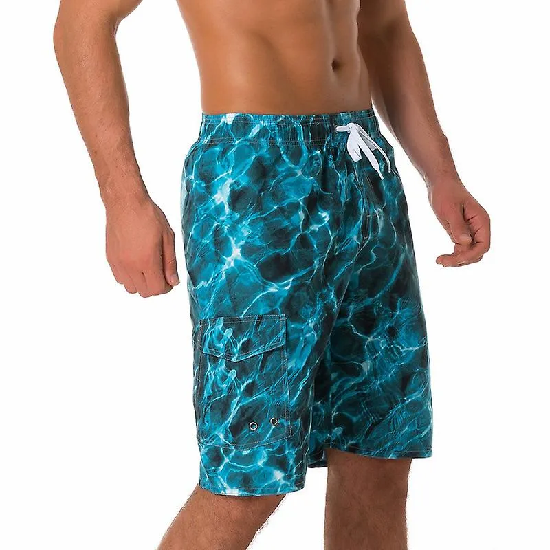 Men's Swim Trunks Quick Dry Shorts With Pockets