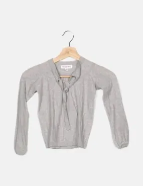 Neck & Neck Jersey gris lazo