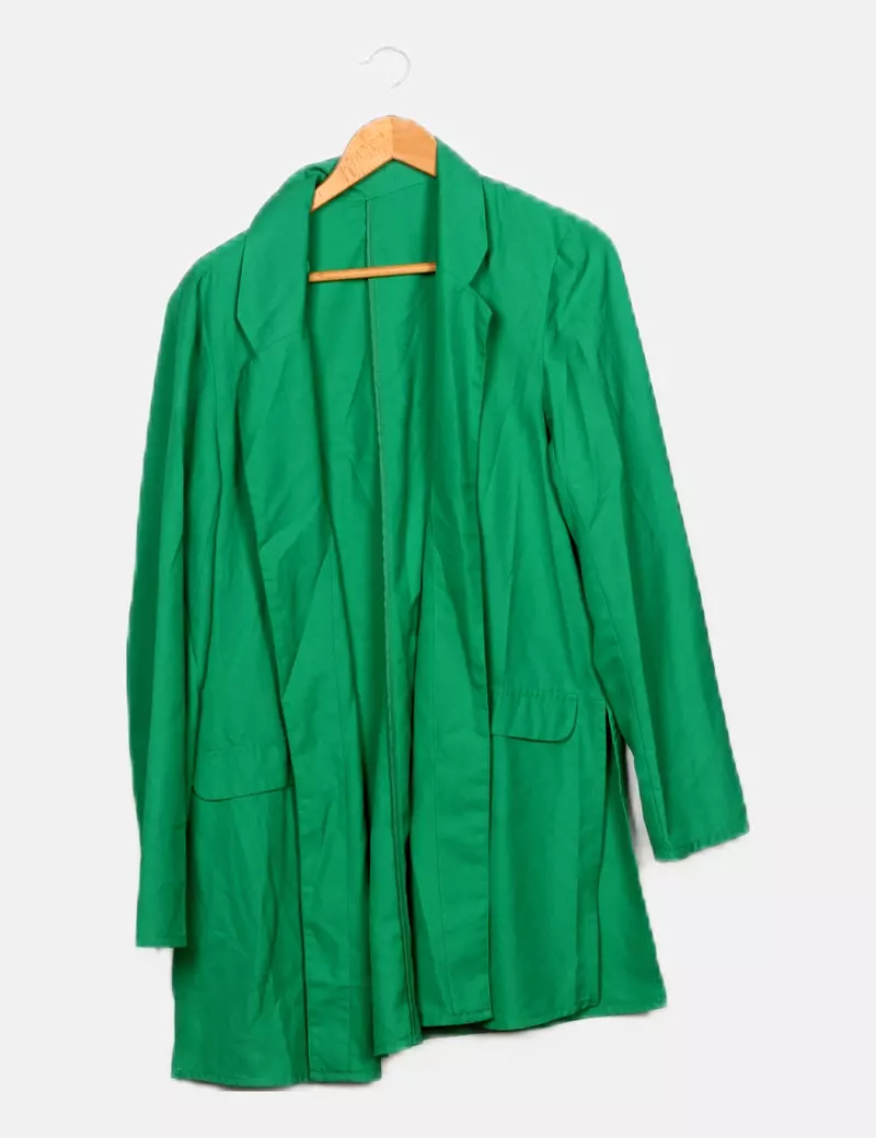 NoName Blazer fluida verde