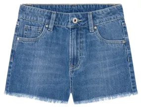 PANTALÓN CORTO NIÑA  PEPE JEANS A-LINE SHORT HW JR