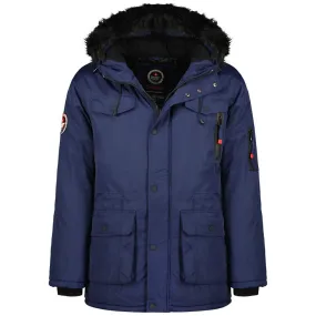 PARKA DE HOMBRE ALCALEAK AZUL MARINO