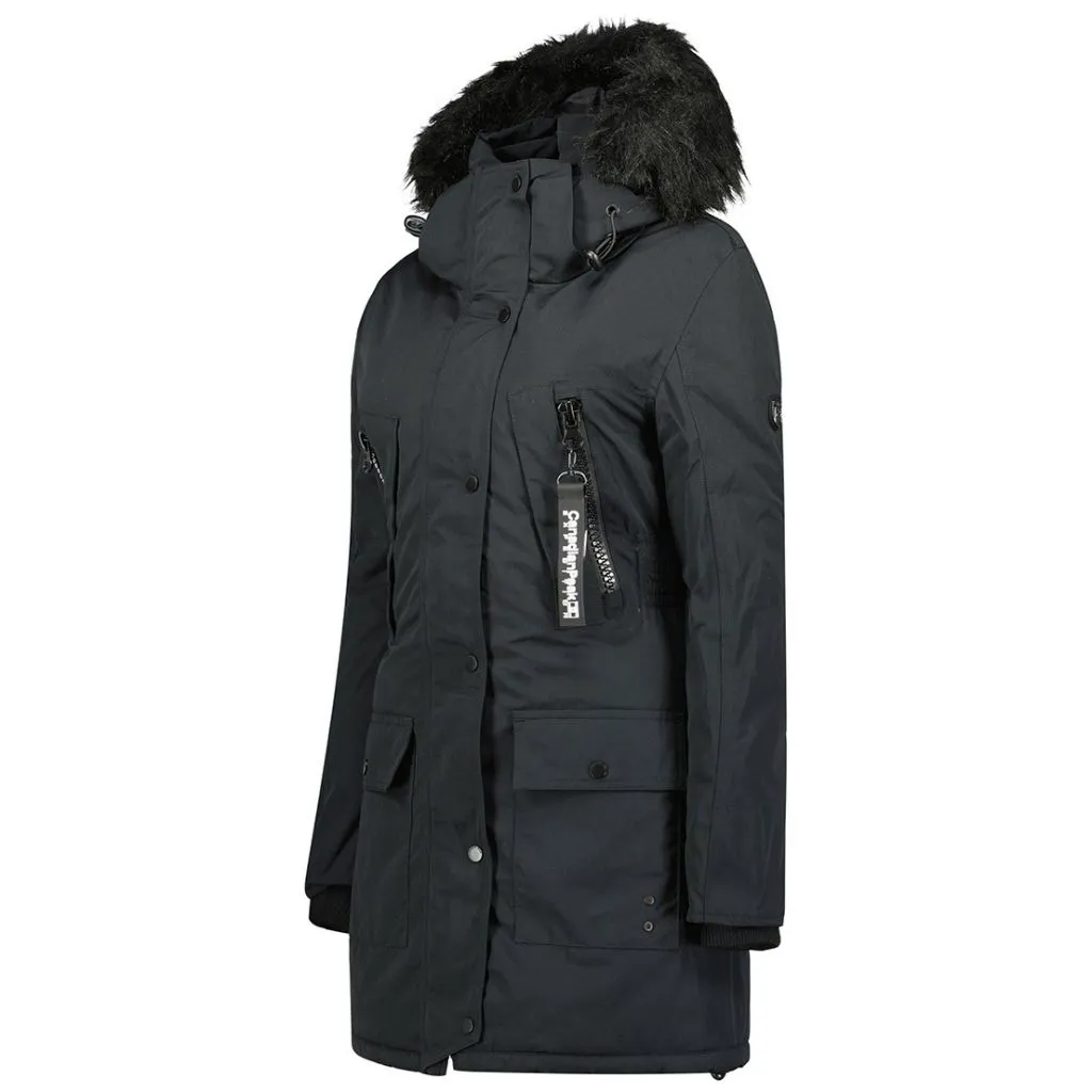 PARKA DE MUJER CORTEAK NEGRO