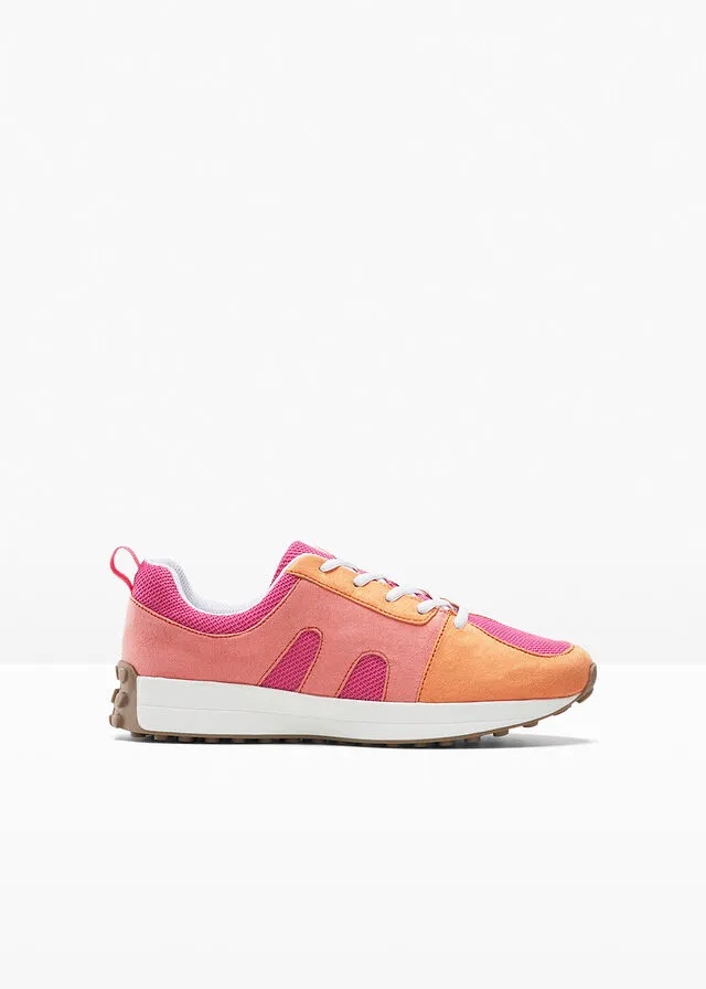 Sneakers bajos Rosa-naranja