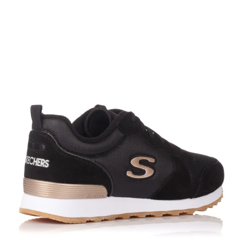 Sneakers Skechers 111 Mujer Negro