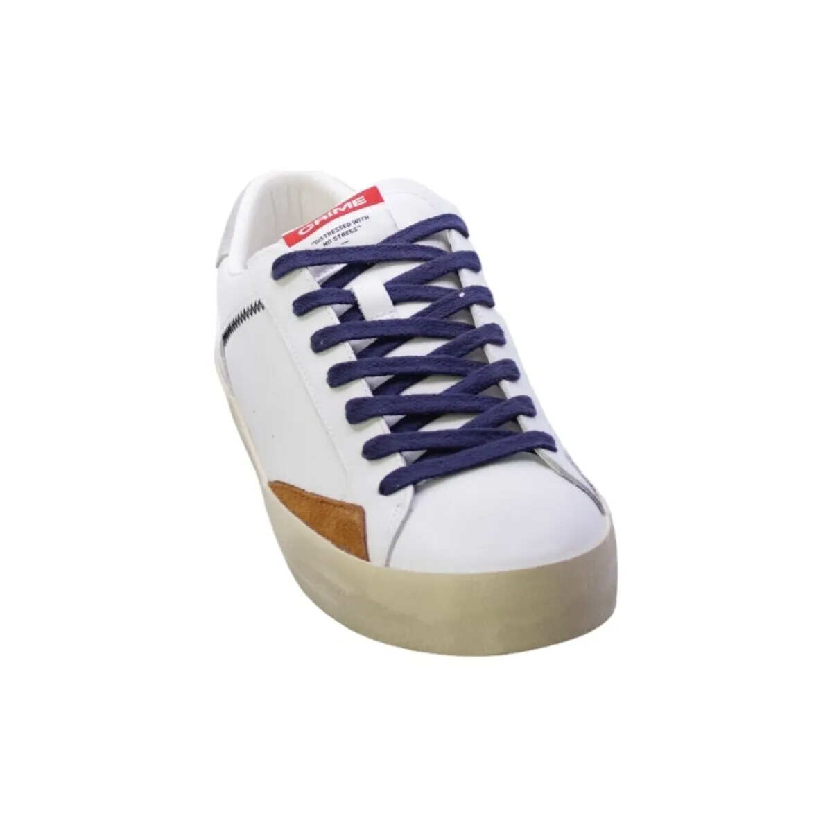 Sneakers Uomo Bianco Distressed 17002pp6