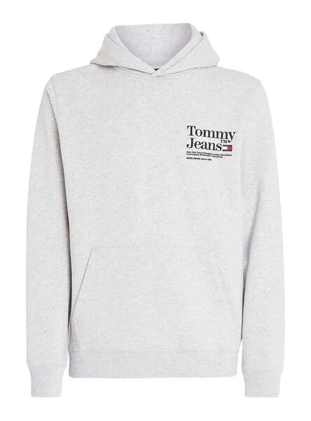 Sudadera Tommy Jeans Reg Modern Gris Hombre