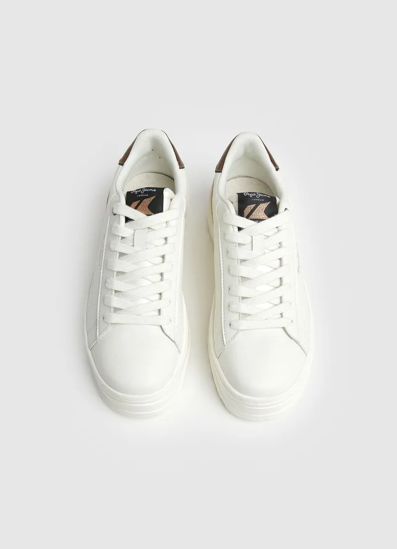 Tenis Pepe Jeans Mujer Kore Smart W Color Blanco