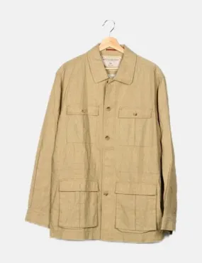 Westbury Parka beige botondura